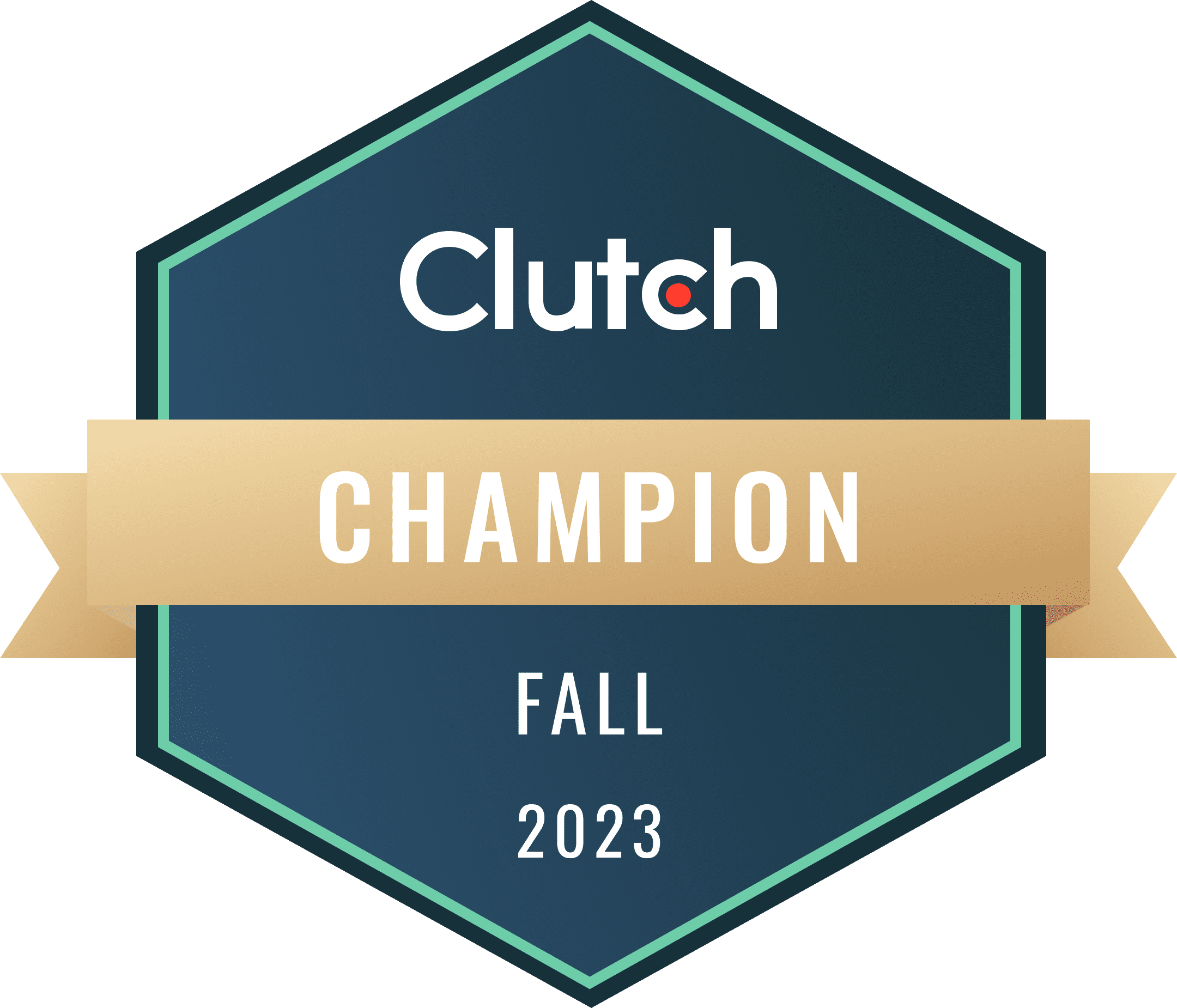 Awarded the Clutch Champion Fall 2023 Award, for being among the top b2b marketing agencies.