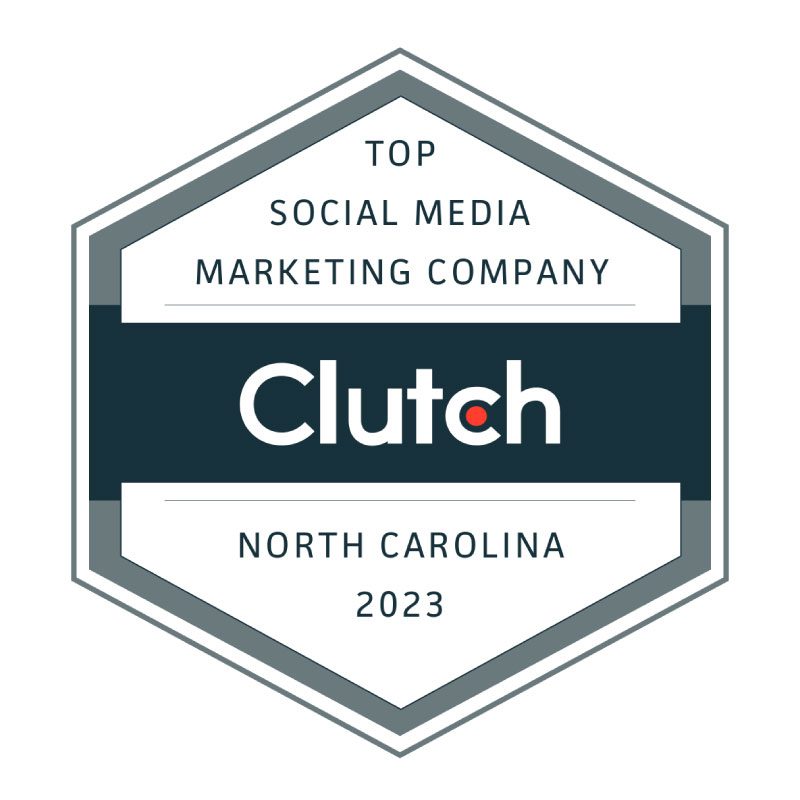 Top Social Media Clutch Award North Carolina