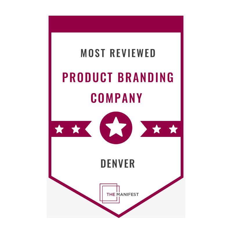 Manifest Award 2024 Colorado Product Branding Company