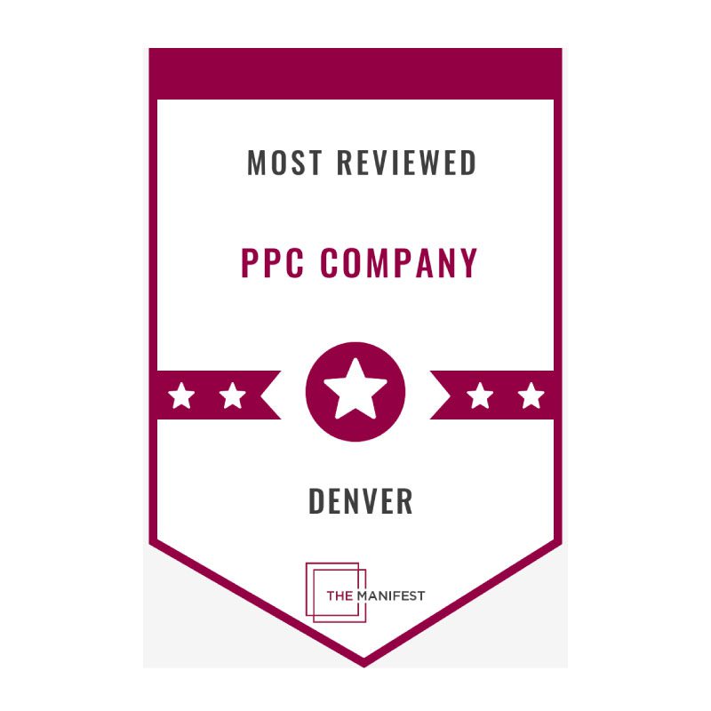 Manifest Award 2024 Colorado PPC Company